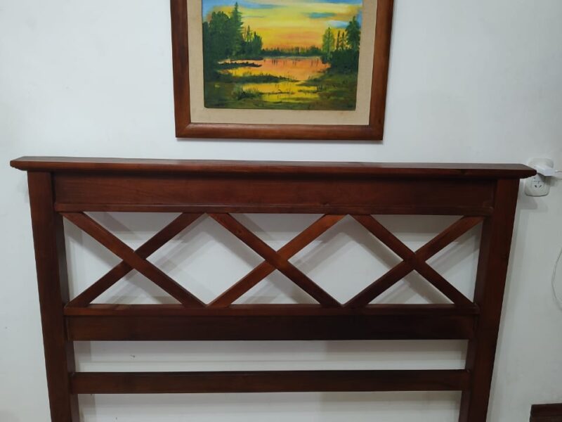 Respaldo de cama de 2 plazas