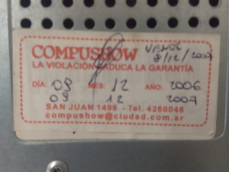 Pc de escritorio anda perfecto viene sin techado ni mouse