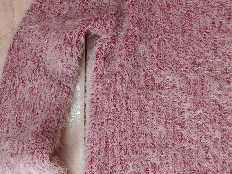 Pullover pelo de mono