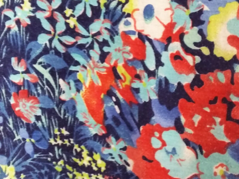 Vestido corto flores