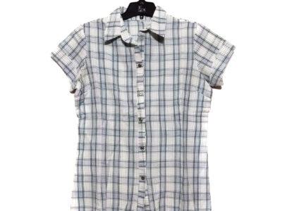 Camisa mangas cortas cuadrillé