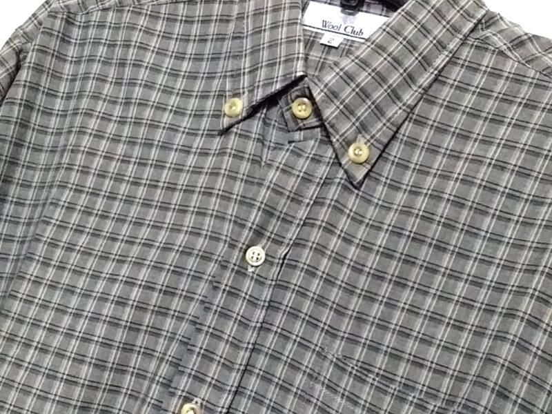 Camisa mangas largas cuadrillé