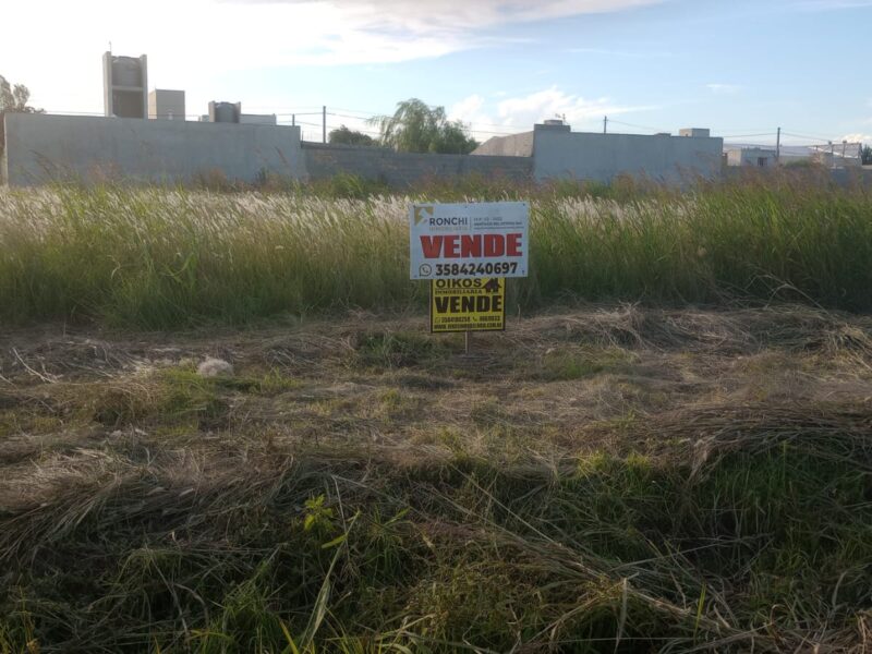 VENDO TERRENO EN SECTOR SUR DE RIO CUARTO