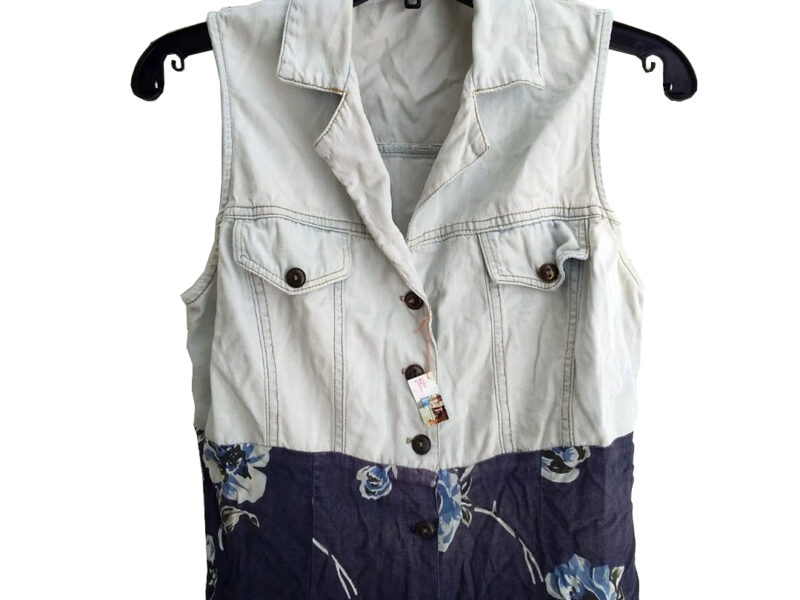 Vestido corto camisero