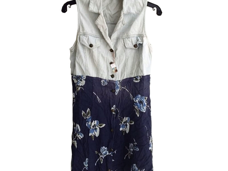 Vestido corto camisero