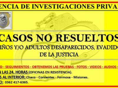 Detectives Privados - Investigadores Privados - Búsqueda de Personas - Infidelidad - Seguimientos