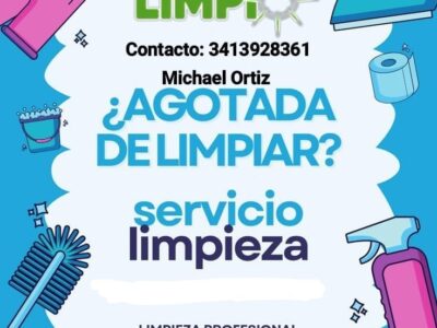 Siempre limpio. Tú Espacio, impecable siempre.