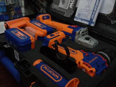 Combo Amoladora y Taladro inalámbrico Wadfow