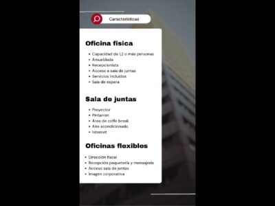 Oficinas ejecutivas y salas de juntas