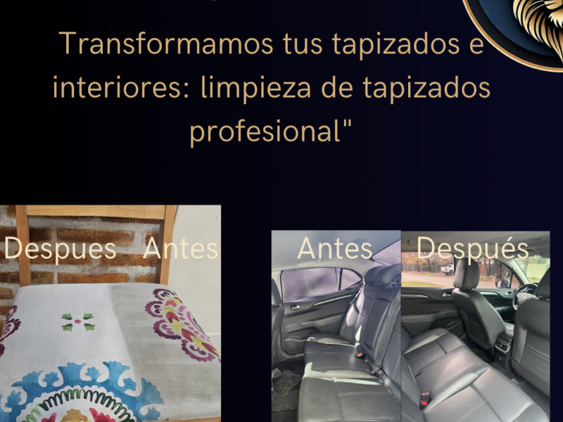 Limpieza de tapizados en Rosario