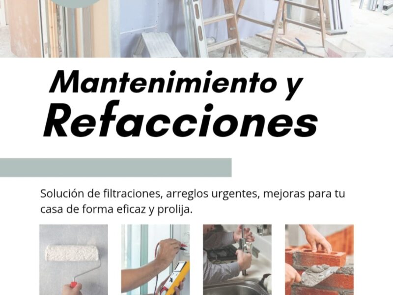 Mantenimiento y Refacciones
